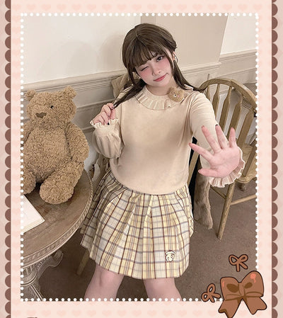 (BFM)HardCandy~Plus Size Lolita Long Sleeve Sweater Daily Lolita Knitwear   