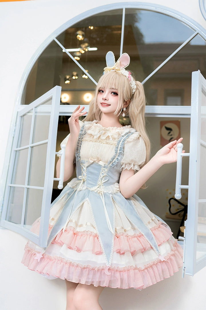 ZhiJinYuan~Circus Troup~Sweet Lolita JSK Dress Circus Theme Lolita Dress