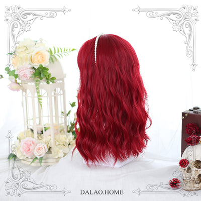 Dalao Home~Jewel Quotations~Medium Length Curly Lolita Wig   