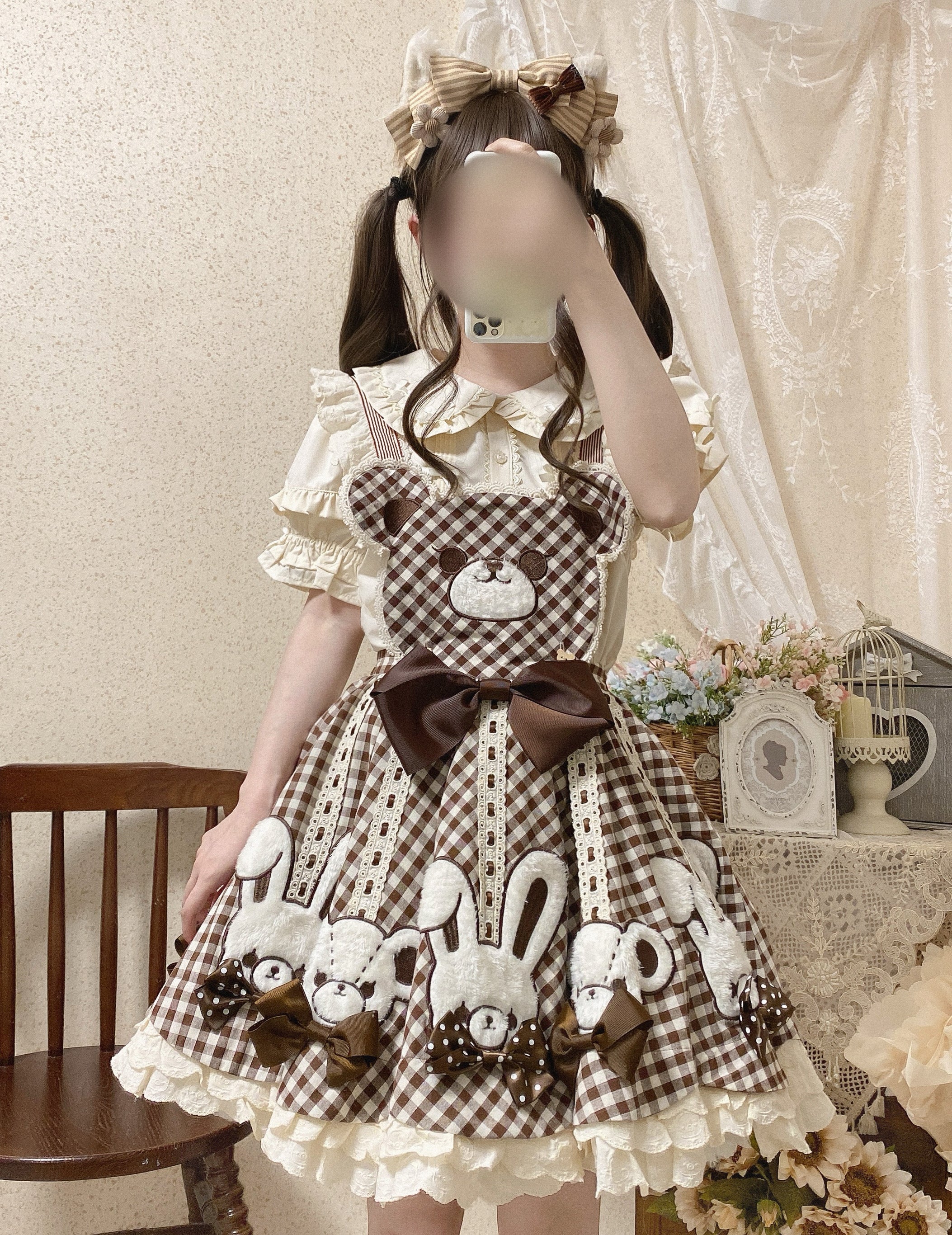 MIST - Creamy Condensed Milk - Kawaii Lolita Shirt Soft Girl Short-sleeved 9914:192332