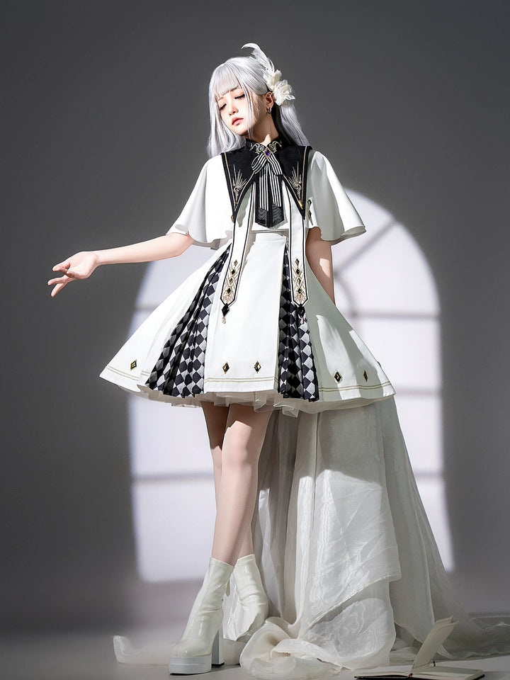 Your Princess~Eye of Truth~Elegant Gothic Lolita Dress Suit With Embroidery