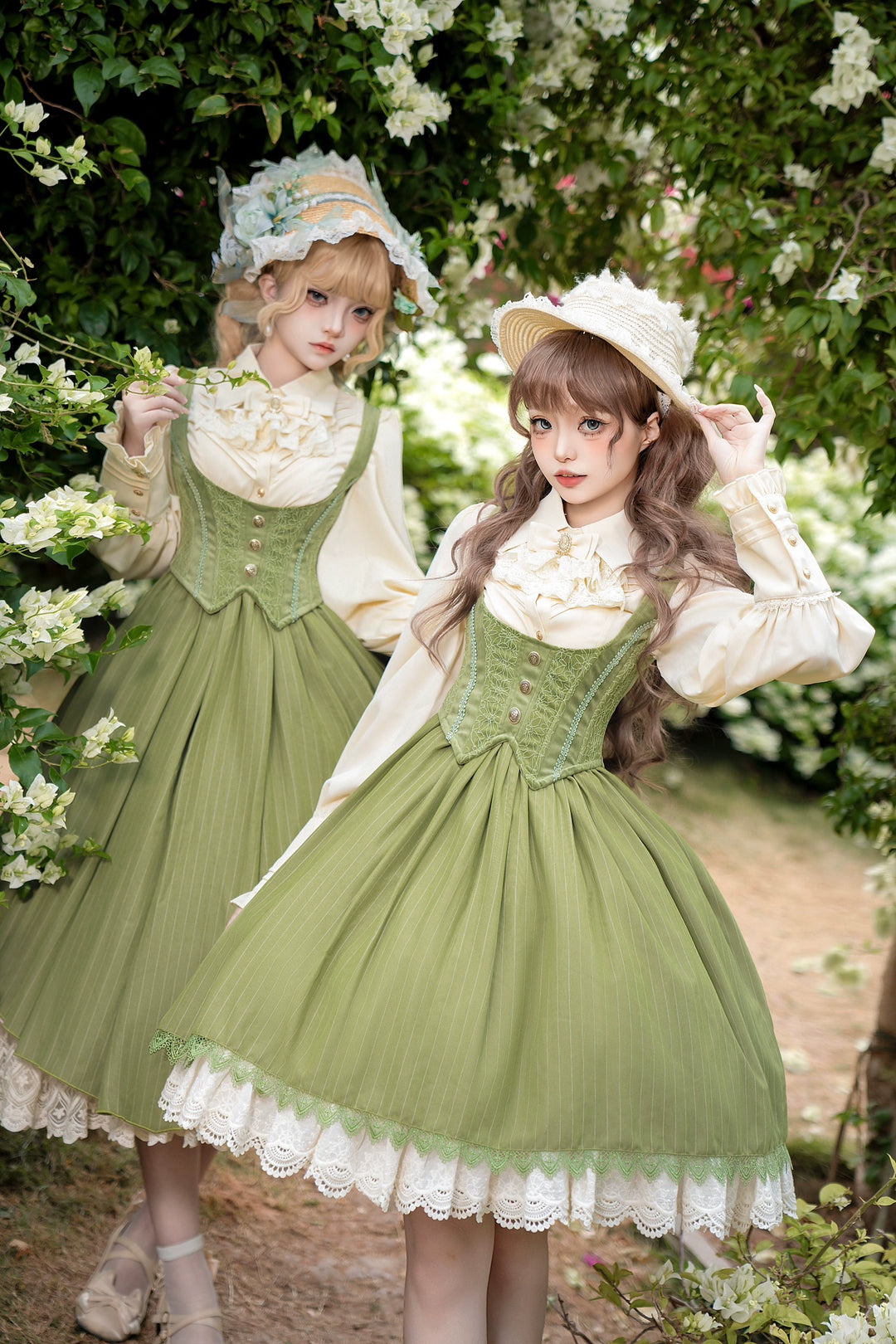 DMFS Lolita~Dreamland of Enchantmen~Classic Lolita Blouse with Jabot