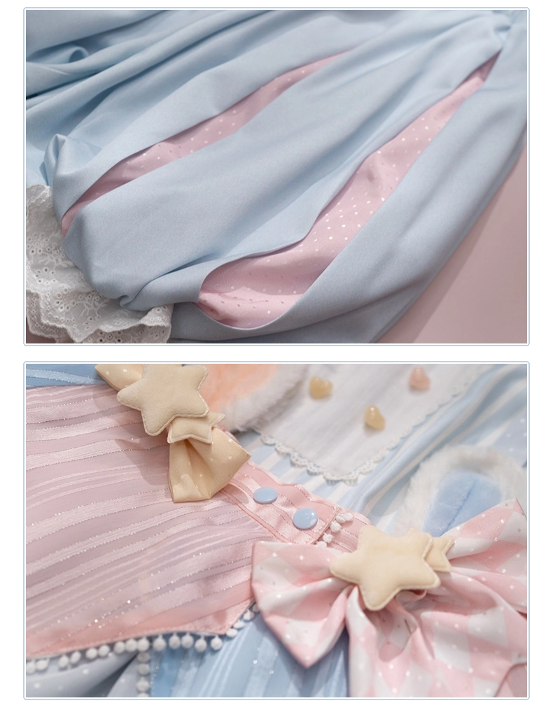 (BFM)Forest Fluorescent Carps~Ouji Lolita Suit Circus Prince Shorts and OP Dress 31946:373754