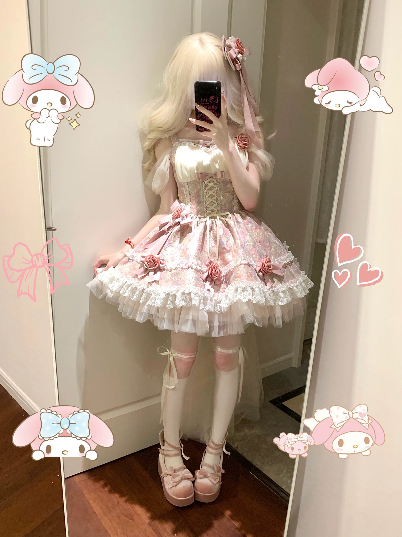 Platycodon House~Sweet Lolita JSK Dress Jacquard Dress for Summer Spring   