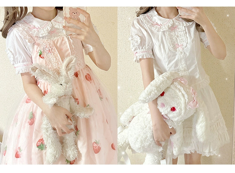 Mewroco - Little Frosty - Kawaii Lolita Summer Blouse Multicolors