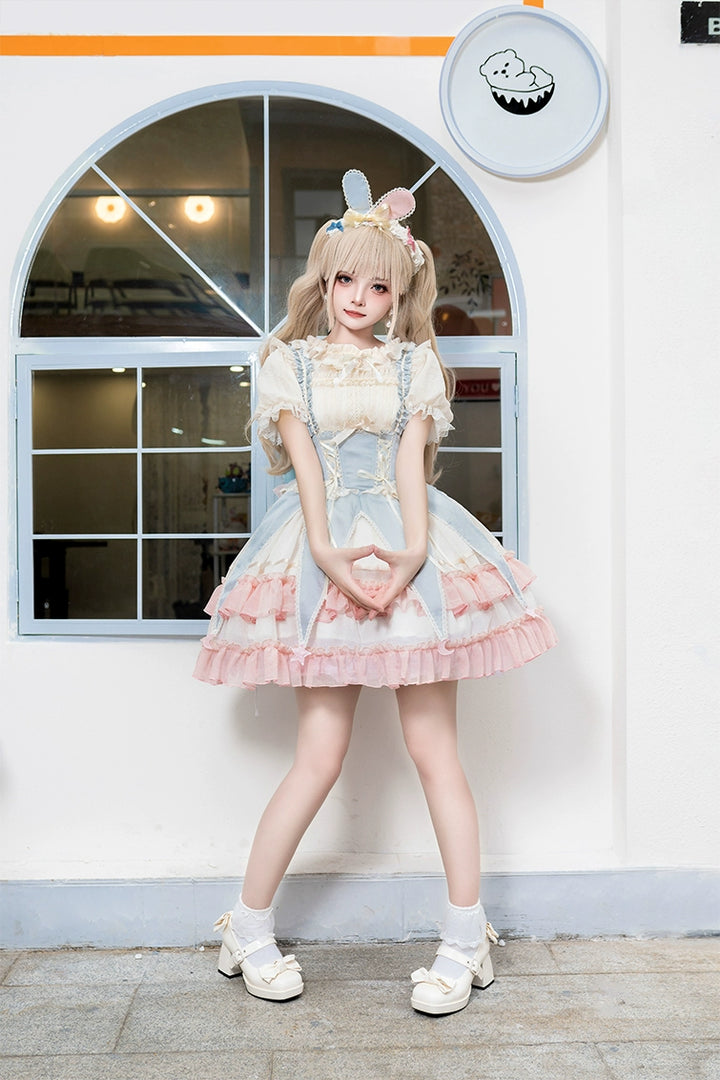 ZhiJinYuan~Circus Troup~Sweet Lolita JSK Dress Circus Theme Lolita Dress