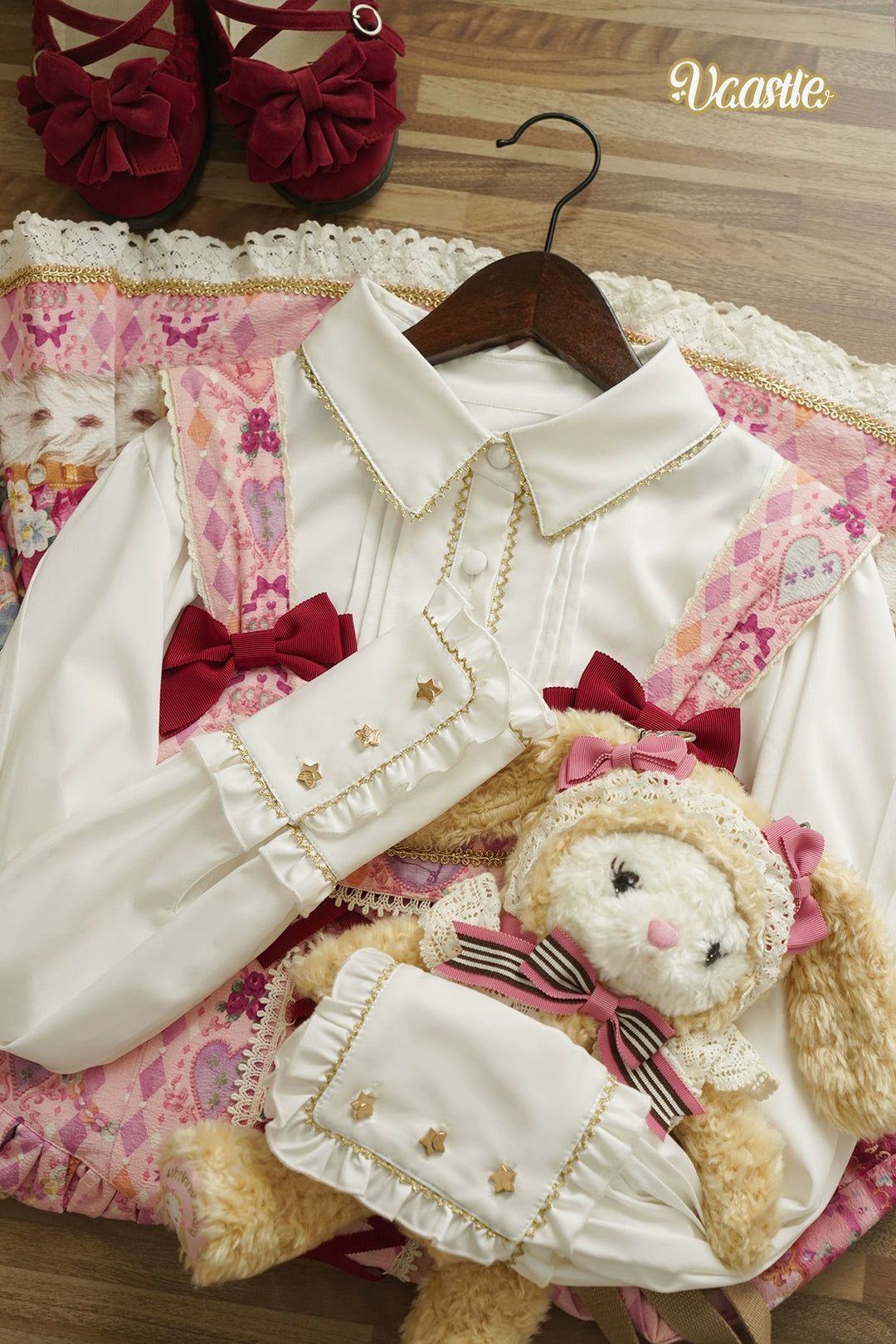 Vcastle~Circus~IP Collab Sweet Lolita Suit and Shirt 40846:681680