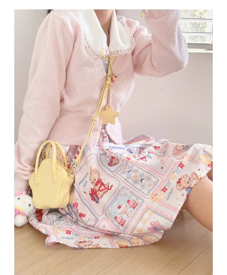 NanNanspecial - Egg Milk Star - Sweet Lolita Bag Milk Yellow Handbag