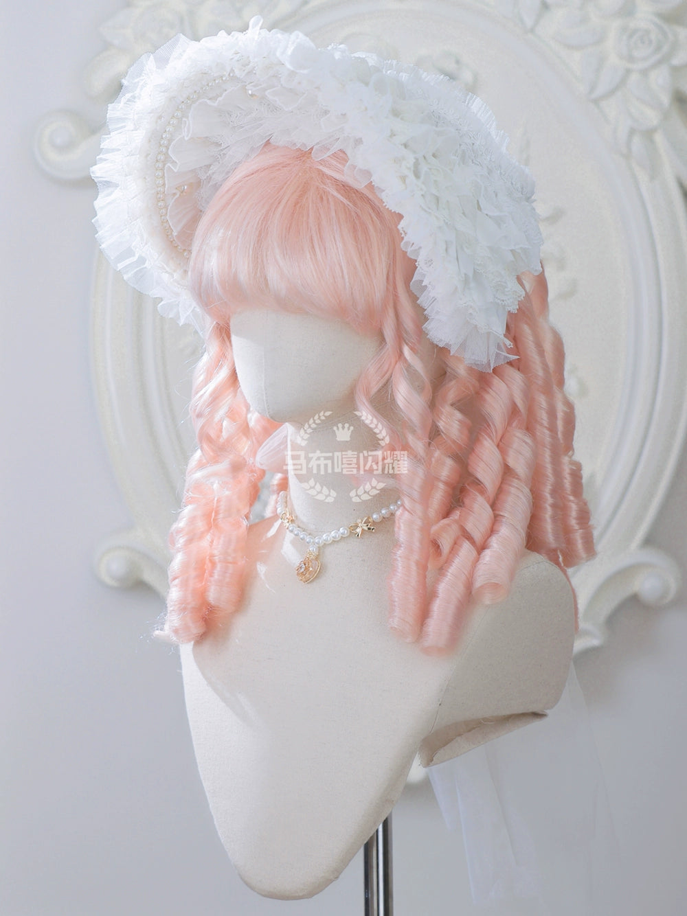 Mabuxi~Retro Lolita Wig Elegant Roman Curls Gorgeous Court Wigs 40472:668758