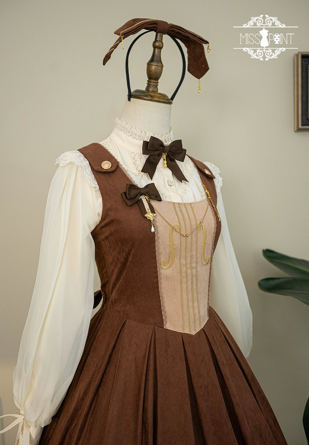 (BFM)Miss Point~Customized Lolita Jumper Dress~Elegant College Lolita JSK 32198:377494