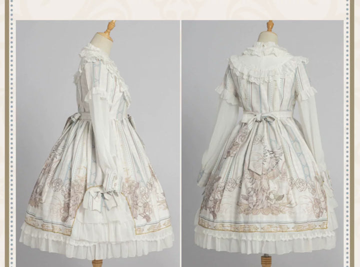 OCELOT~Classic Lolita OP Elegant Daily Lolita Dress   