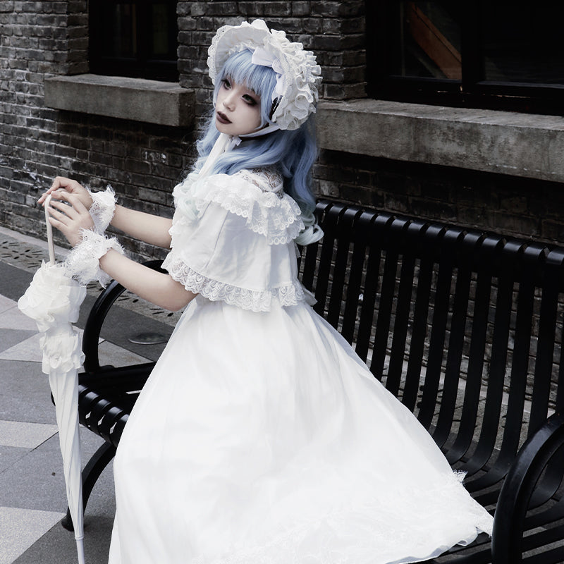 (BFM)Dingqiqi~Vintage Lolita Dress Court Style Lolita OP   