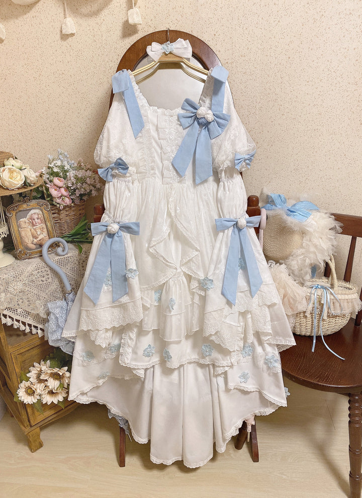 Fishing Boss~Winter Tinglan~Exquisite Lolita Princess Dress   