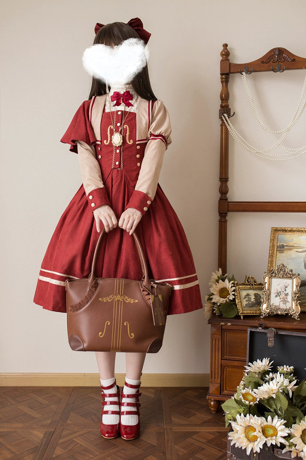 (BFM)Miss Point~Customized Lolita Jumper Dress~Elegant College Lolita JSK 32198:377518