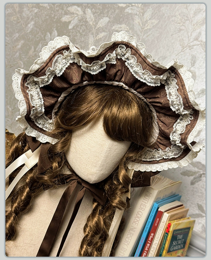 Alice Girl~Sea Salt Fairytale~Sweet Lolita Headdress Built-in Wire BNT and Bow KC