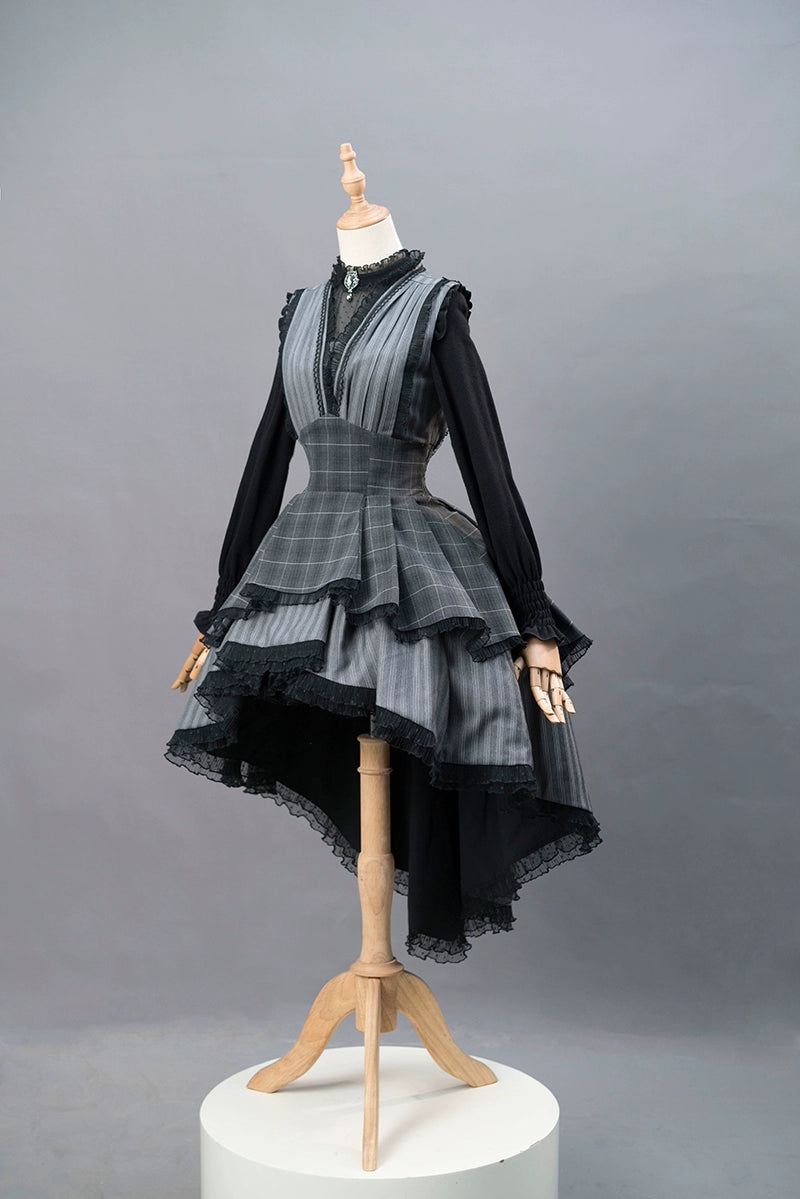 Fantastic Wind~Elegant Lolita Dress Chilly Hime Sleeve Dress S Dress 