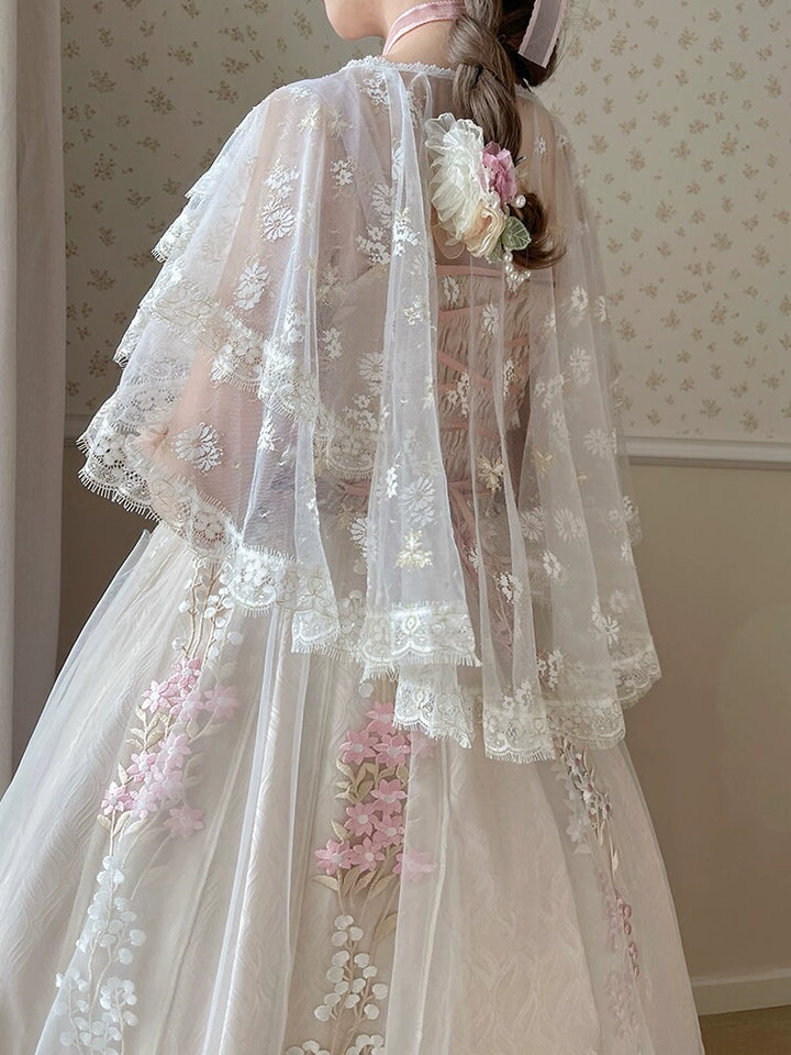 ZeeYe~Monica~Qi Lolita Lace Shawl