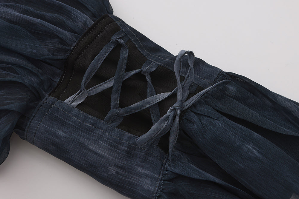 Immortal Thorn~Eternal Treasure Voyage~Pirate Style Ouji Lolita Blouse With V-Neck 42743:751698