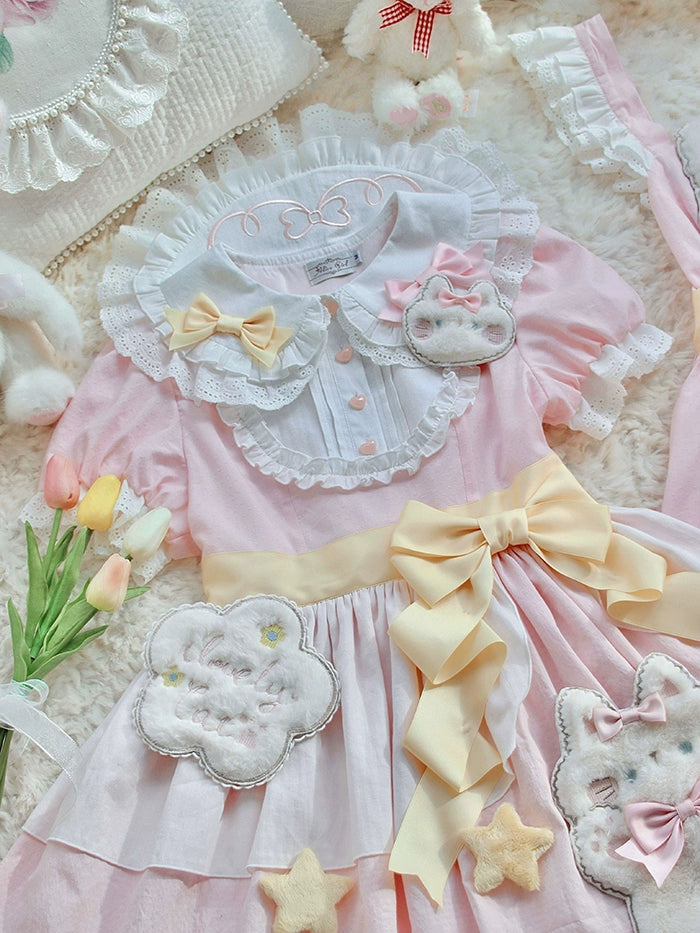 Alice Girl~Sweet Lolita Dress~Candy Cat OP Dress   