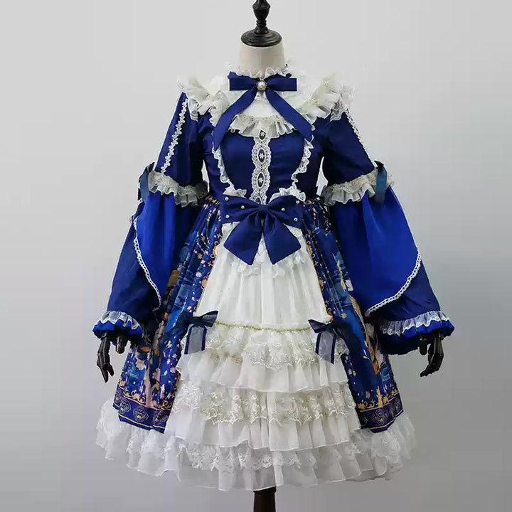 Cat Highness~Christmas New Year Han Lolita OP Dress