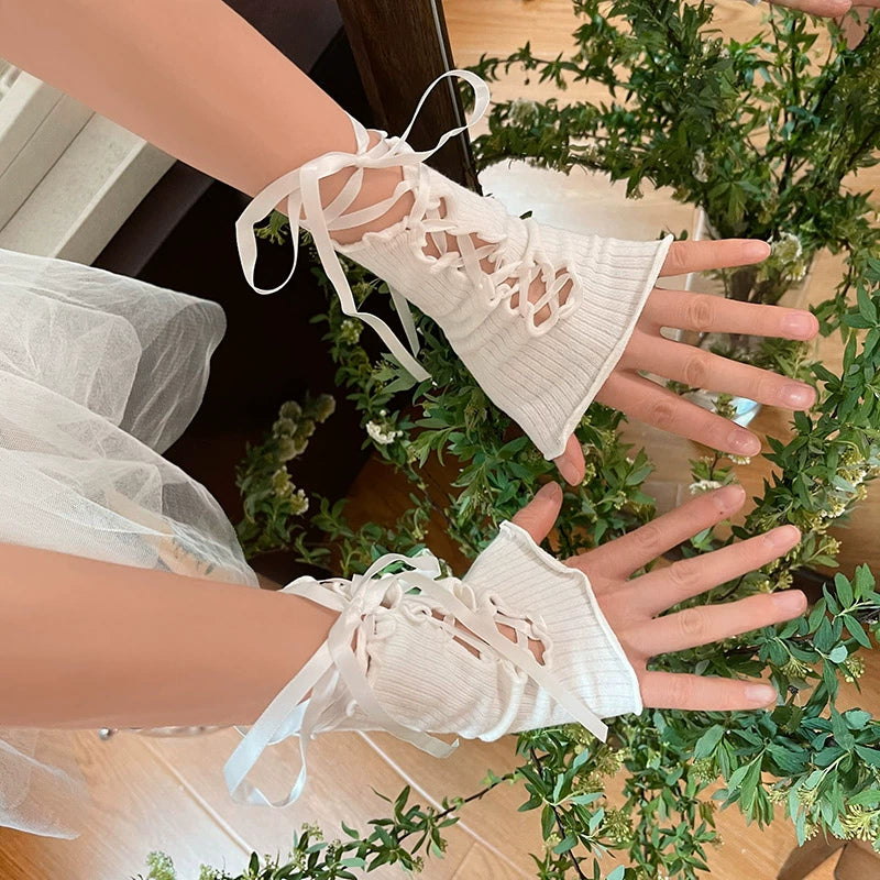 WAGUIR - Kawaii Lolita Wrist Cuffs DIY Gloves