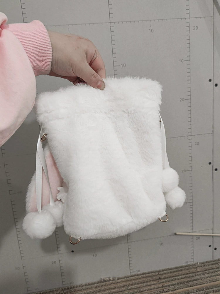Bear Star~Kawaii Lolita Bag Handmade Bunny Crossbody Shoulders Bags   