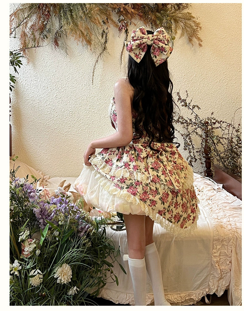 Diamond Honey~Sweet Lolita JSK Dress Sleeveless Dress for Spring Summer   