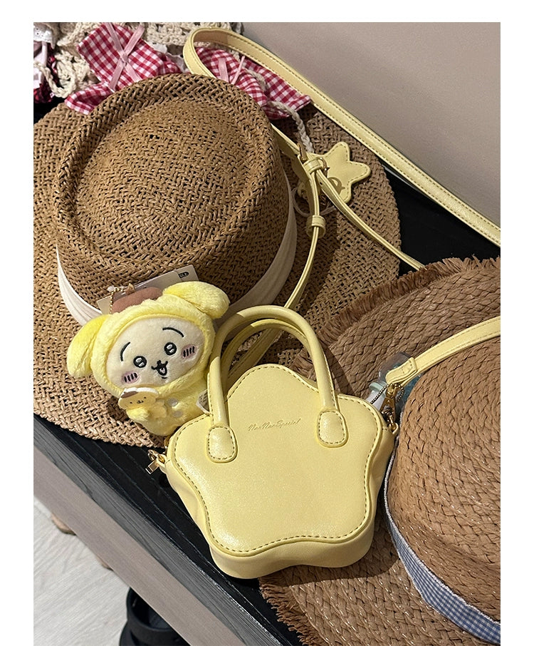 NanNanspecial - Egg Milk Star - Sweet Lolita Bag Milk Yellow Handbag