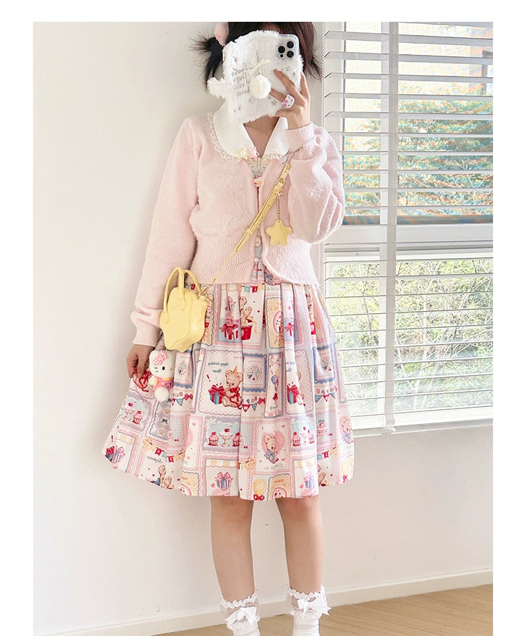 NanNanspecial - Egg Milk Star - Sweet Lolita Bag Milk Yellow Handbag