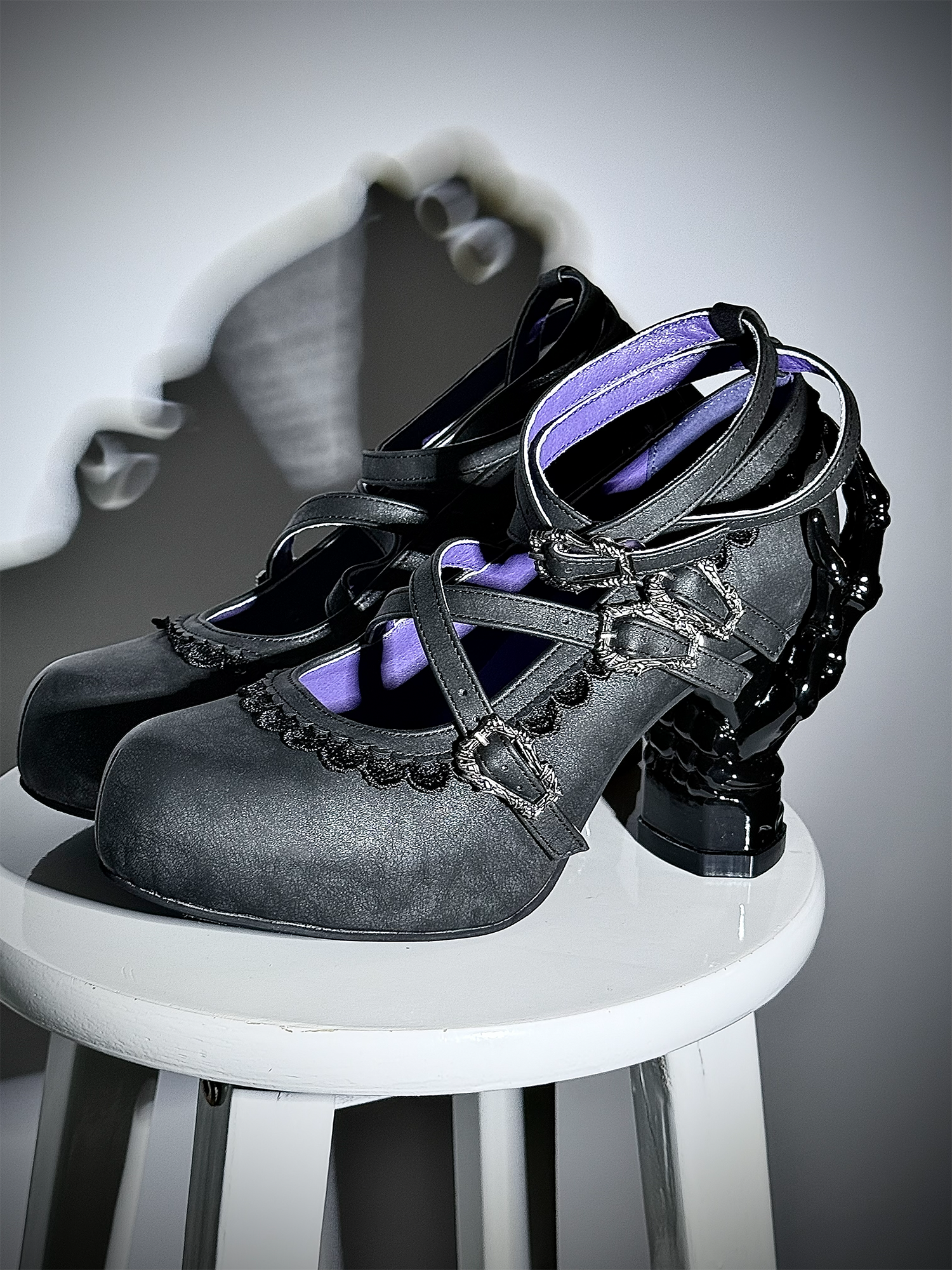 Tome of Holy Remains - Gothic Lolita Novelty Heel Shoes (34 35 36 37 38 39 40 41) 45620:856276