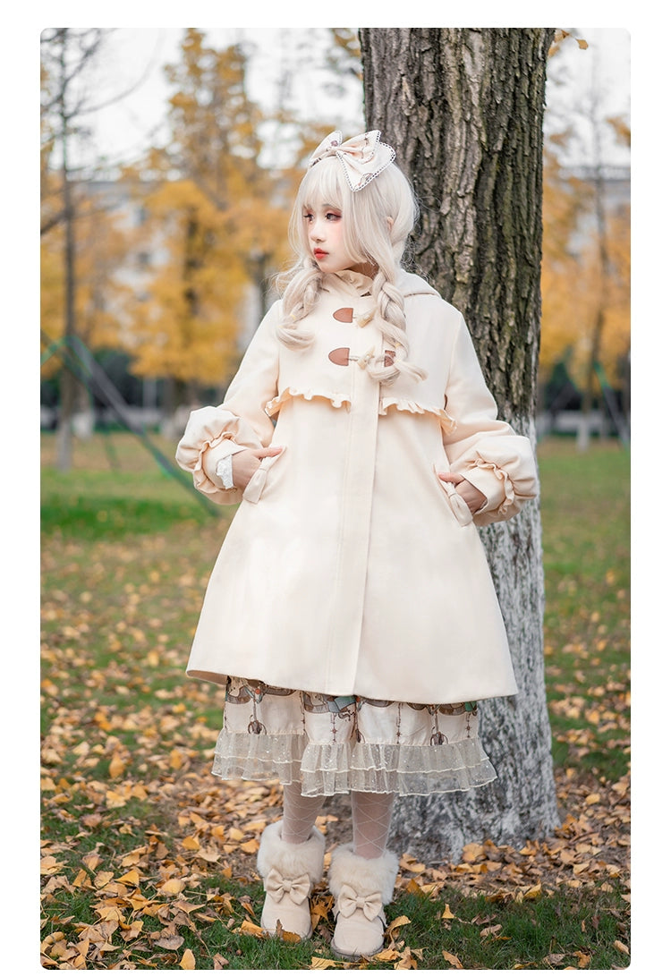 Fairy Cat~Sweet Lolita Coat Autumn and Winter Lolita Outwear 40582:666438