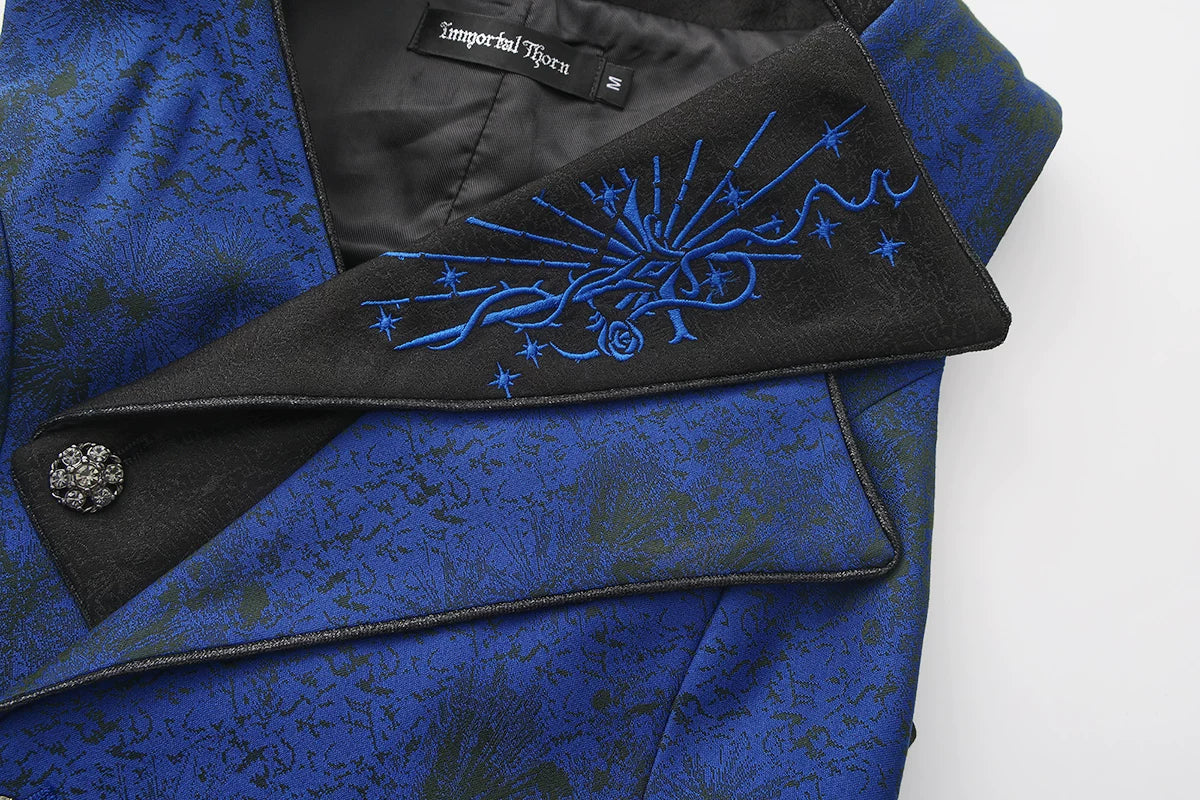 Timeless Oath - Sleeveless Ouji Lolita Vest Coat, Embroidered Sword 44695:819034