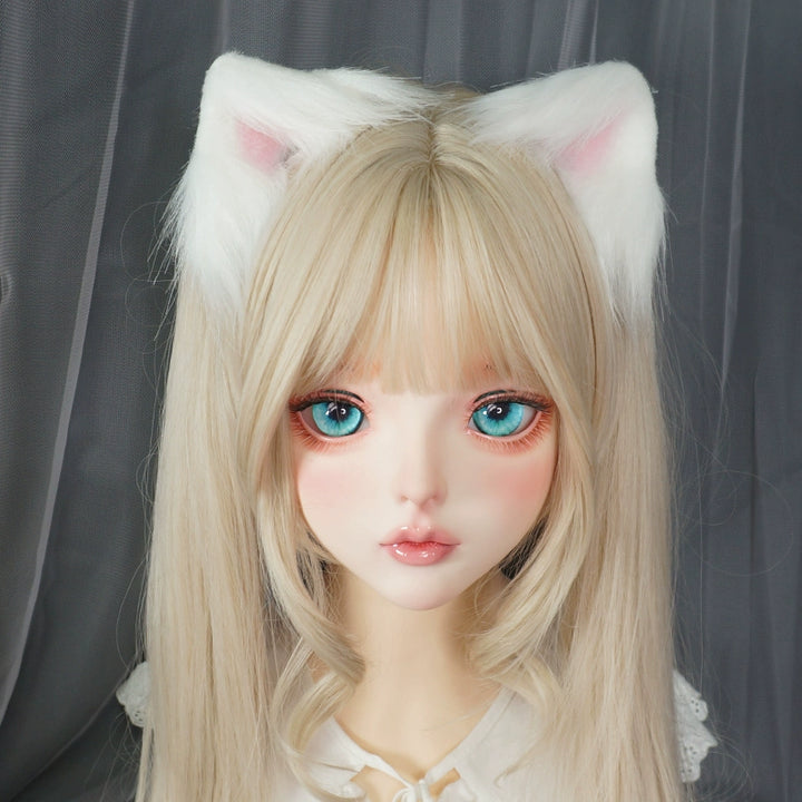 MaoJiang Handmade~Sweet Lolita Headdress Cat Ear Hair Clips