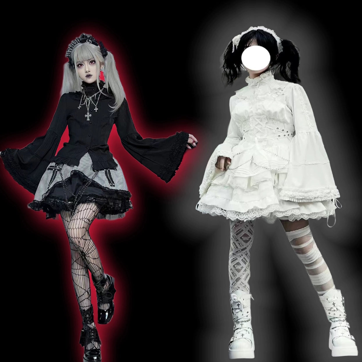 DMFS Lolita - Ever-Changing Enchantress - Classic Lolita Blouse, Tightening Hime Sleeve 44208:798676