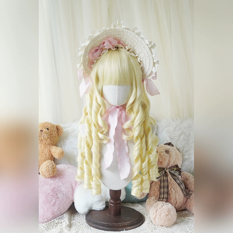 Imperial Tea~Vintage Lolita Wig Doll-Like Elegant Hair   