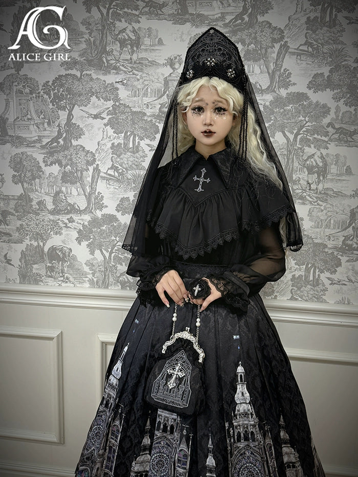 Alice Girl~Cross Church~Retro Lolita Handbag Cross Church Handbag   