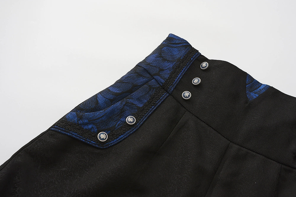 Immortal Thorn - Night of Sword - Ouji Lolita Shorts High Waist Prince Shorts