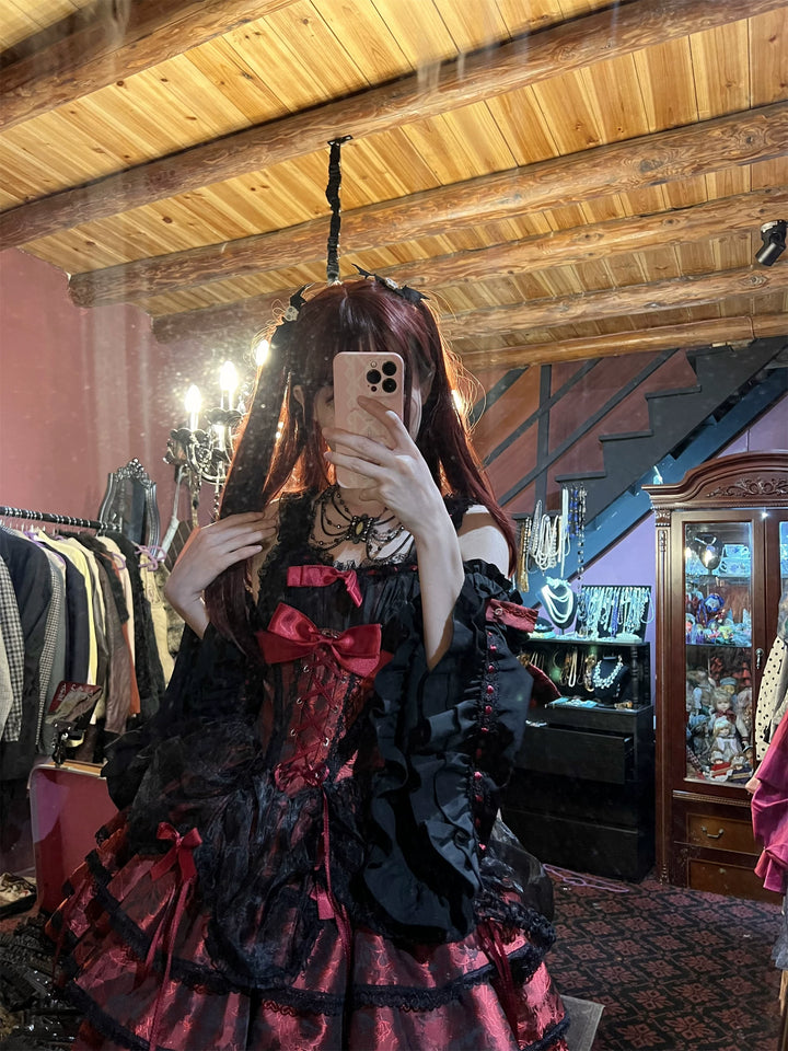 Xiaoxin - Rose Butler - Sweet Lolita JSK Ballet Style Birthday Lolita Dress