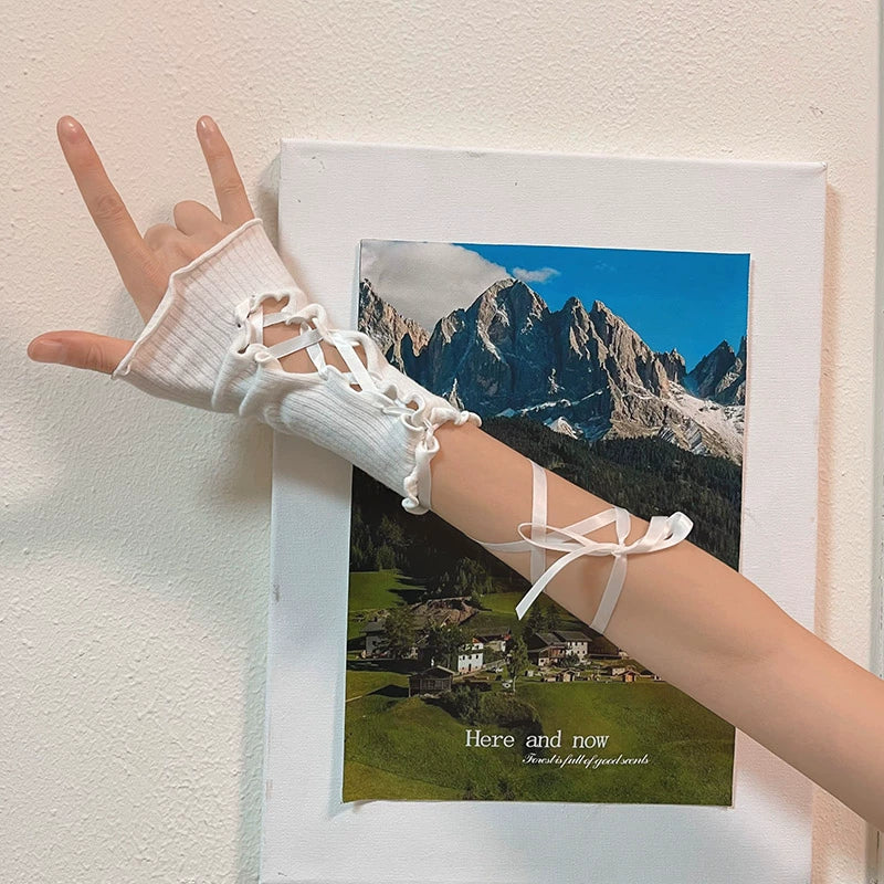 WAGUIR - Kawaii Lolita Wrist Cuffs DIY Gloves