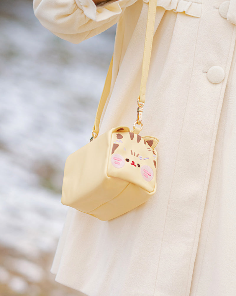 Milk Tea Bear~Toast Cat~Crossbody Bag Shoulder Bag Lolita Bag   