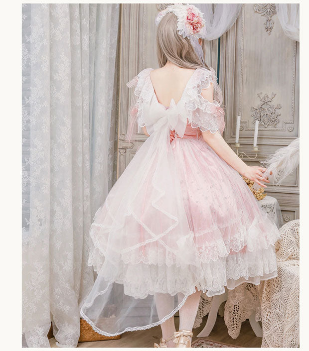 Cat Fairy - Glaze Illusion - Magnificent Wedding Lolita Tea Party Dress