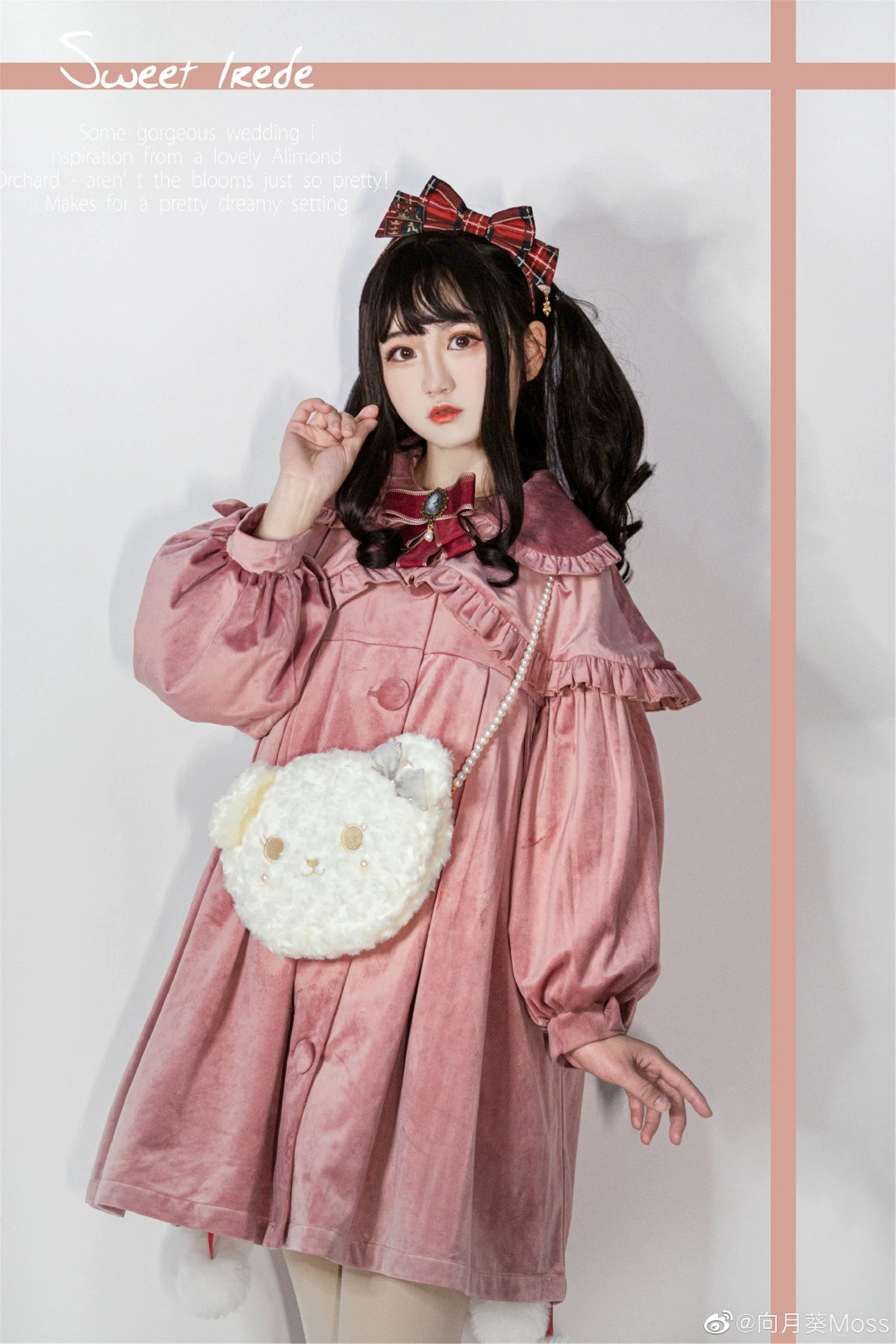 Dark Star Island~Winter Lolita Cape Velvet Antique Lolita Coat 32870:394888