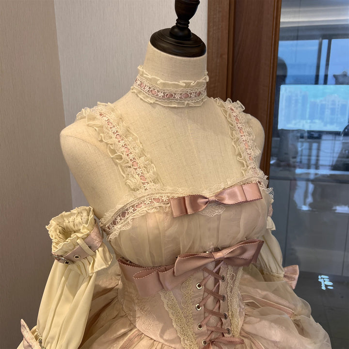 (BFM)Xiaoxin~Rose Butler~Sweet Lolita JSK Ballet Style Birthday Lolita Dress 36292:515064