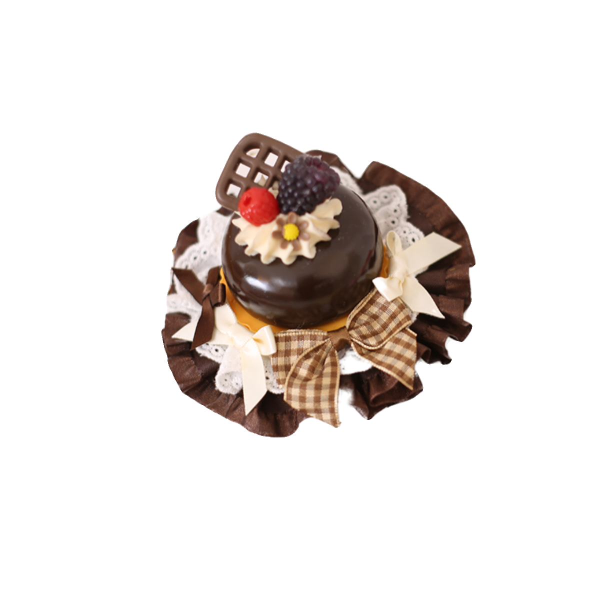 Xiaogui - Sweet Cake - Kawaii Lolita Hairpin Cake Flower Pill Headdress