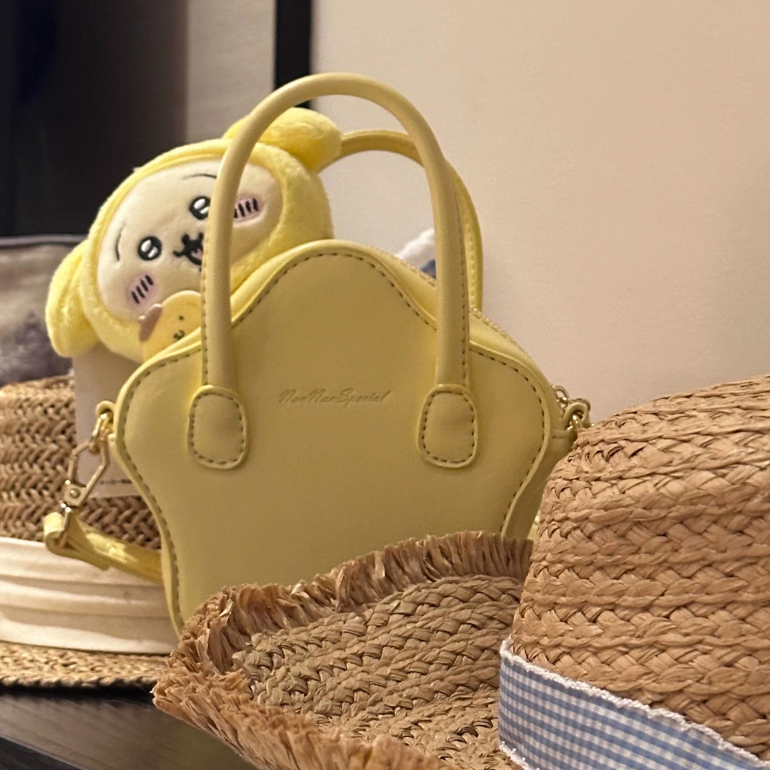 NanNanspecial - Egg Milk Star - Sweet Lolita Bag Milk Yellow Handbag