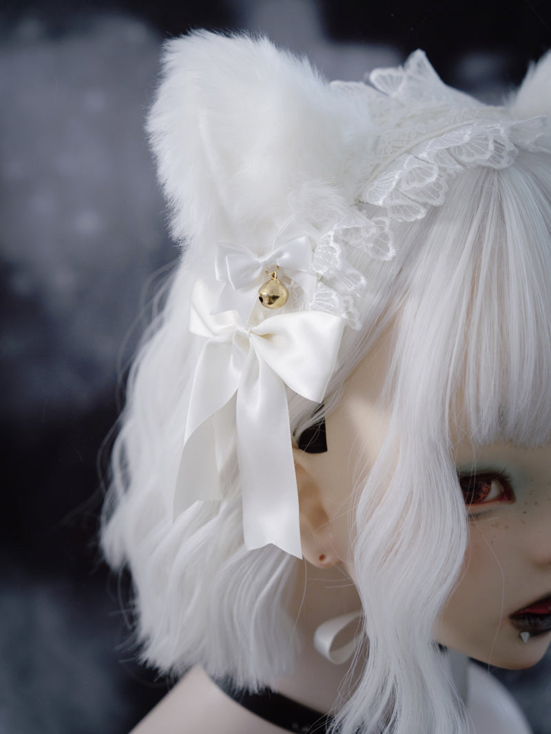 Strange Sugar~Gothic Lolita Fox Ear Hairband   