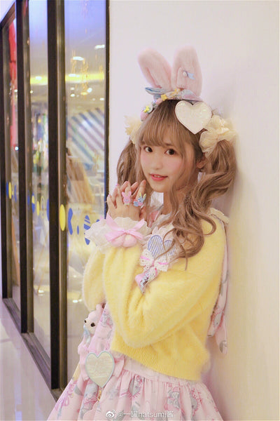 Yukines Box~Kawaii Lolita Rabbit Ear Cuffs and Ankle Lace   