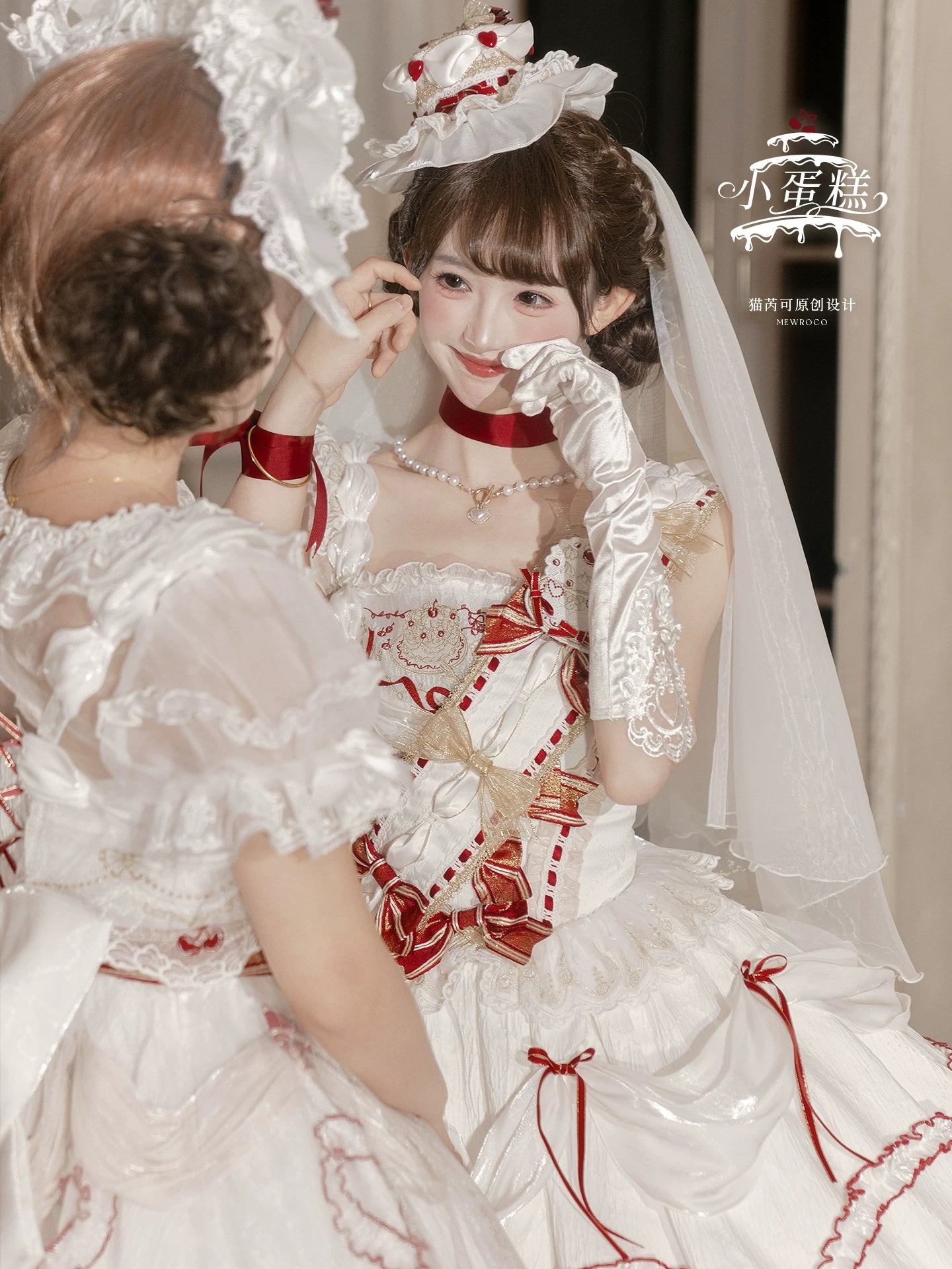 Cherry Cake - Sweet Lolita Accessories Set 44360:805931