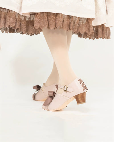 MR.Qiutian~Pictorial Girl~Han Lolita Shoes Retro Lolita Chinese Style Shoes   