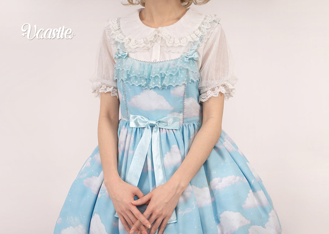 Vcastle~Unicorn Sugar Party~Kawaii Lolita Salopette Suit with Unicorn Hood 42110:726707